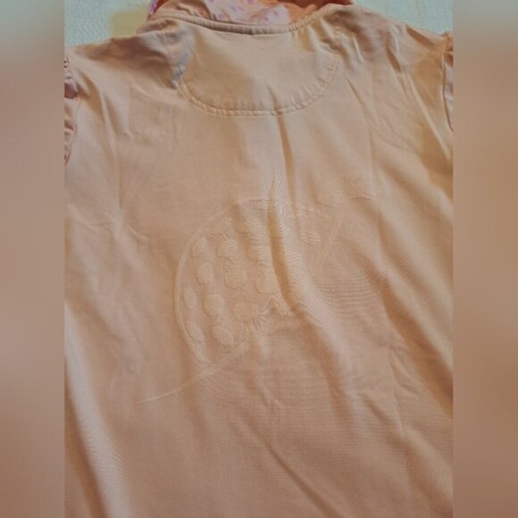 Turtles & Tees girls size XL polo shirt & skirt with modesty shorts pink & peach - Picture 10 of 10